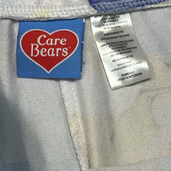 Care Bears Sleep Pajamas PJs Hipster Lounge Cartoon Pants Size Medium GW - Picture 3 of 3